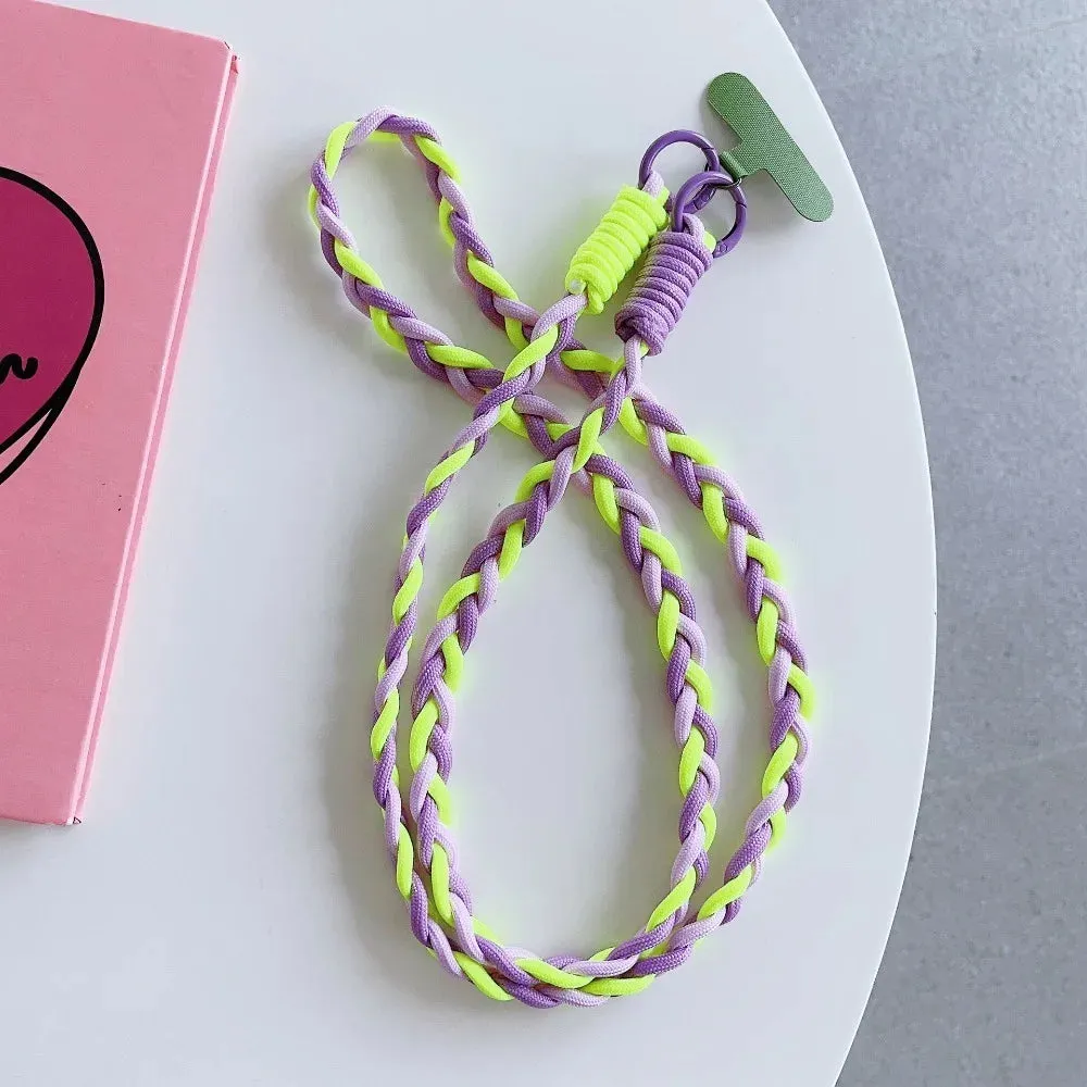 Kawaii Adjustable Phone Lanyard 🌈✨ - Cute Detachable Crossbody Strap for All Phones! 📱💖