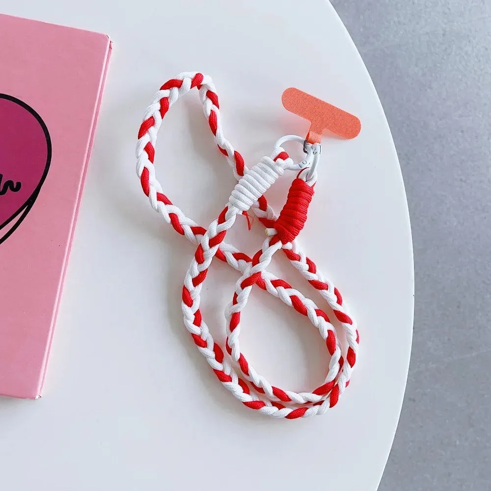Kawaii Adjustable Phone Lanyard 🌈✨ - Cute Detachable Crossbody Strap for All Phones! 📱💖