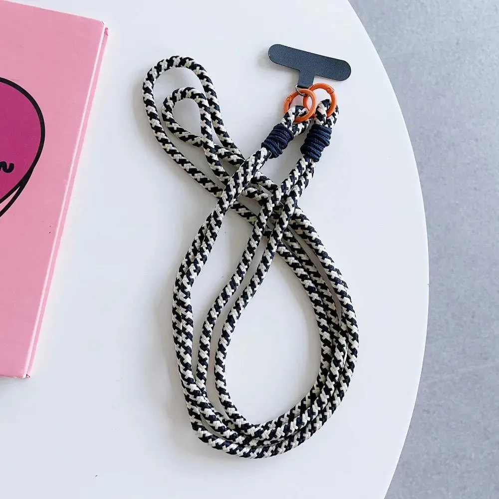 Kawaii Adjustable Phone Lanyard 🌈✨ - Cute Detachable Crossbody Strap for All Phones! 📱💖