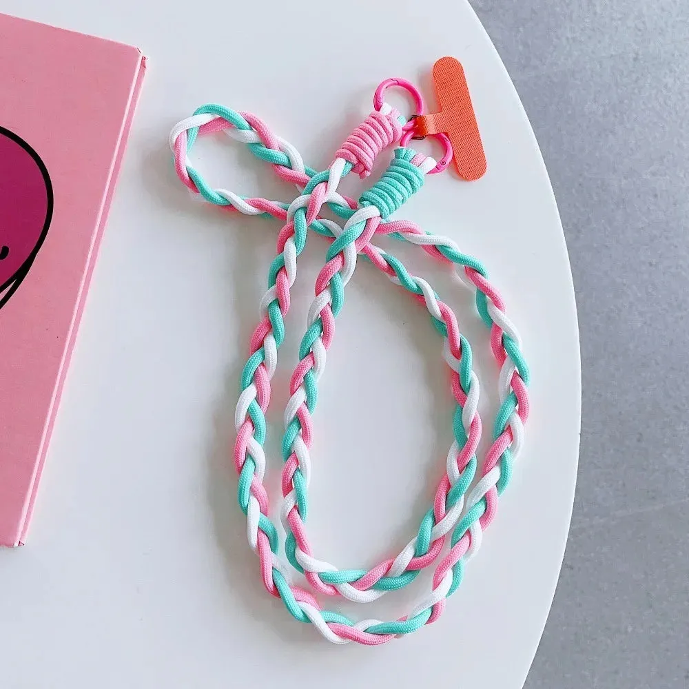 Kawaii Adjustable Phone Lanyard 🌈✨ - Cute Detachable Crossbody Strap for All Phones! 📱💖