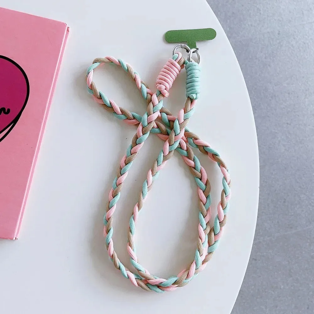 Kawaii Adjustable Phone Lanyard 🌈✨ - Cute Detachable Crossbody Strap for All Phones! 📱💖