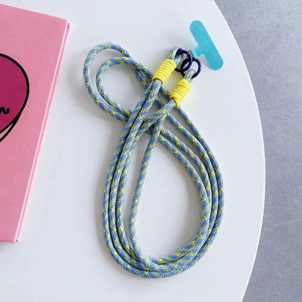 Kawaii Adjustable Phone Lanyard 🌈✨ - Cute Detachable Crossbody Strap for All Phones! 📱💖