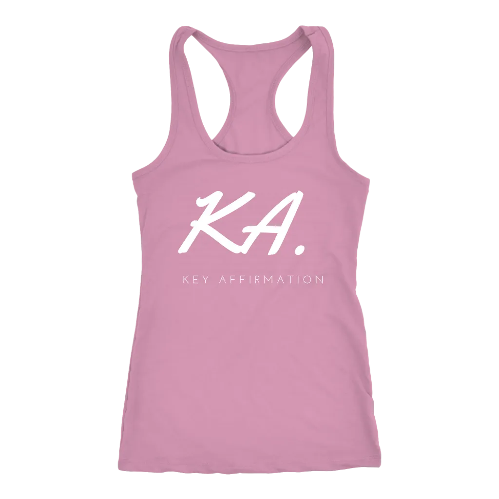 Key Affirmation Womens Tank