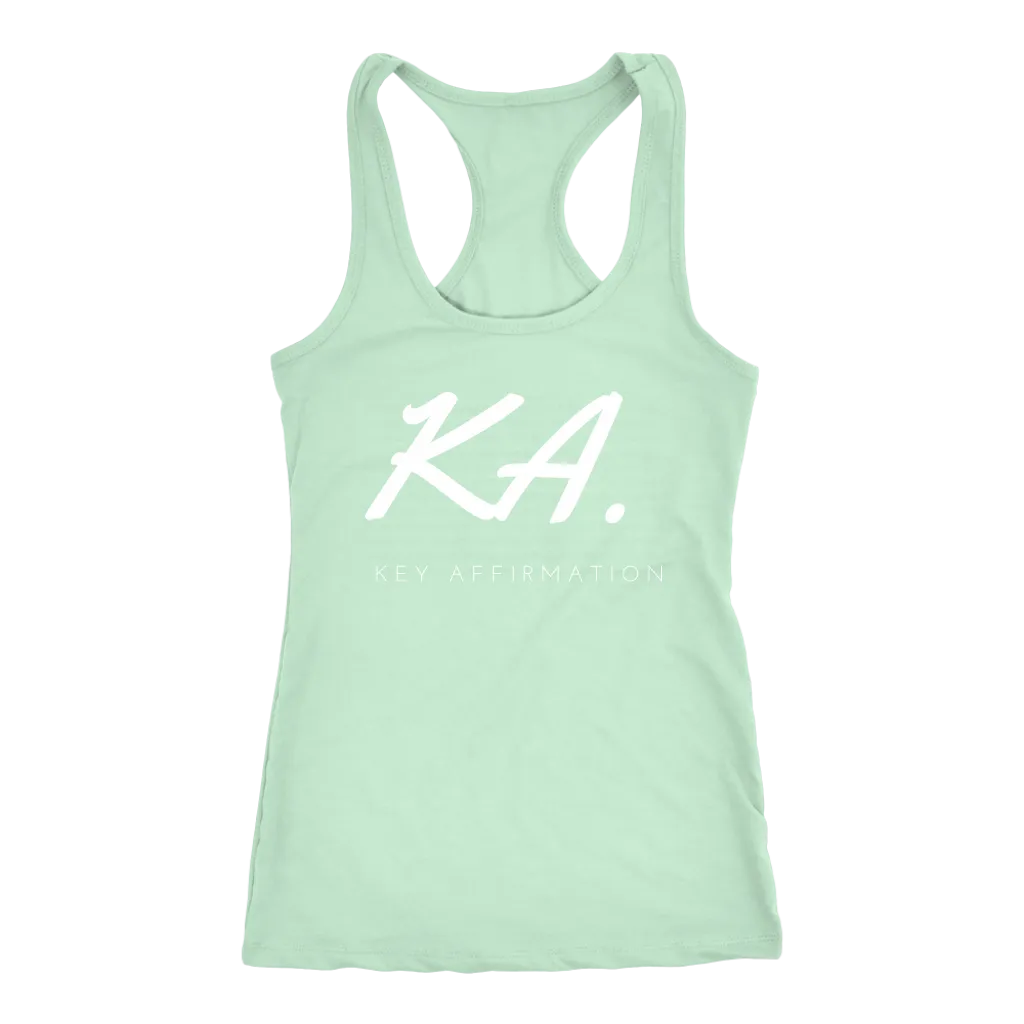 Key Affirmation Womens Tank