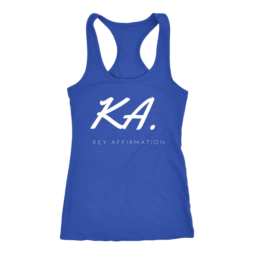Key Affirmation Womens Tank