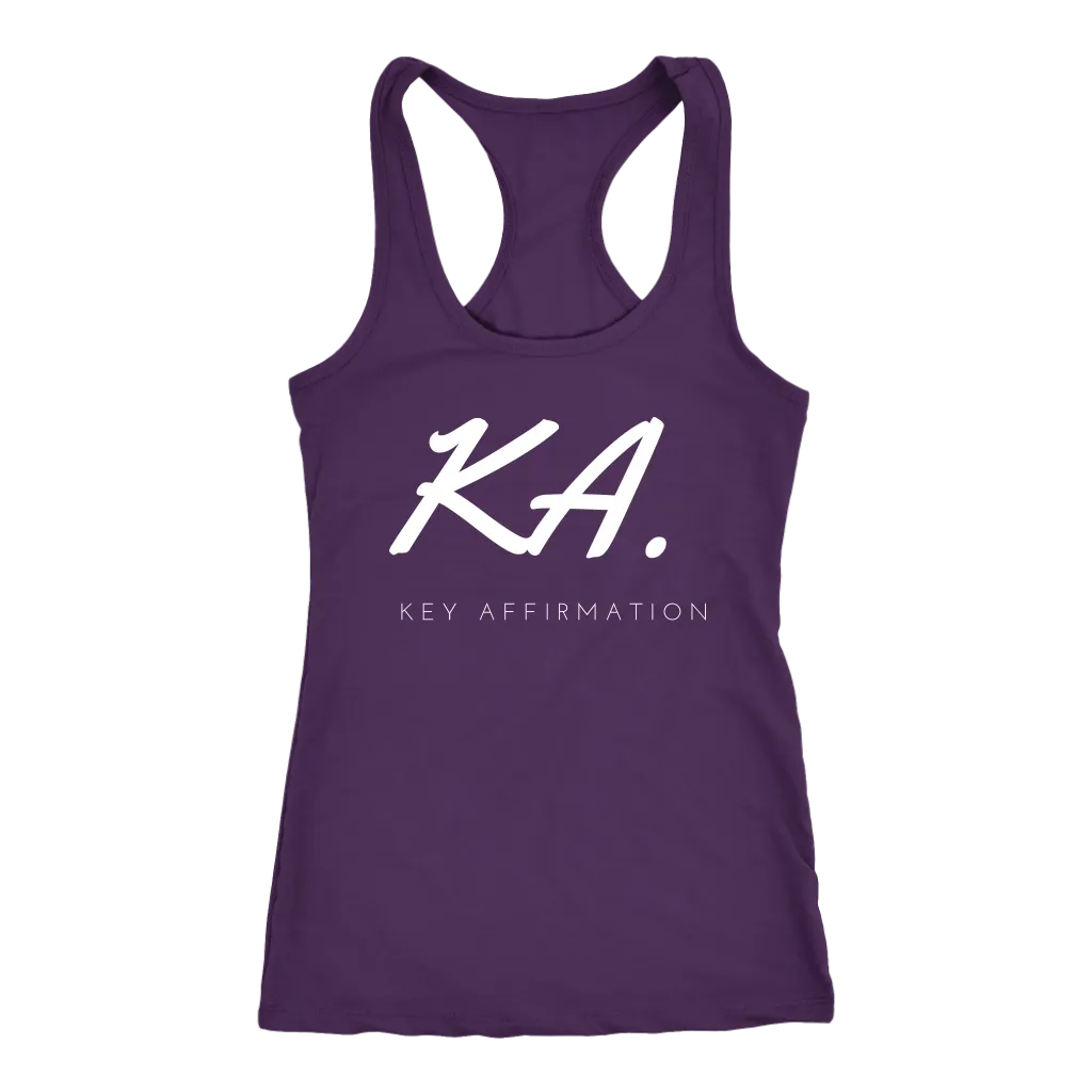 Key Affirmation Womens Tank