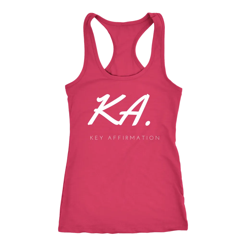 Key Affirmation Womens Tank