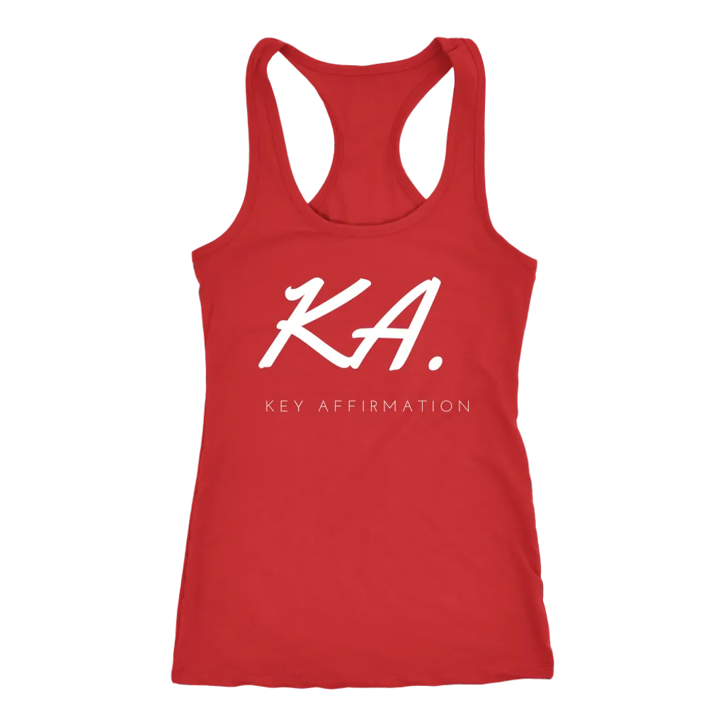 Key Affirmation Womens Tank