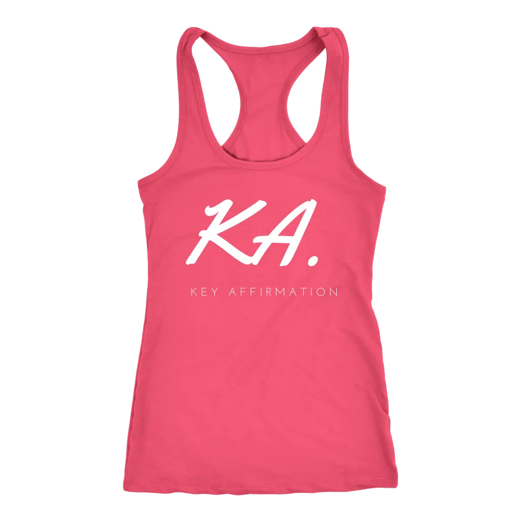 Key Affirmation Womens Tank