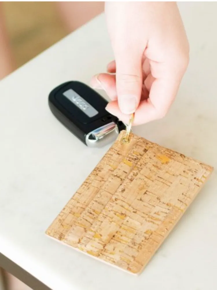 Keychain Wallet - Cork