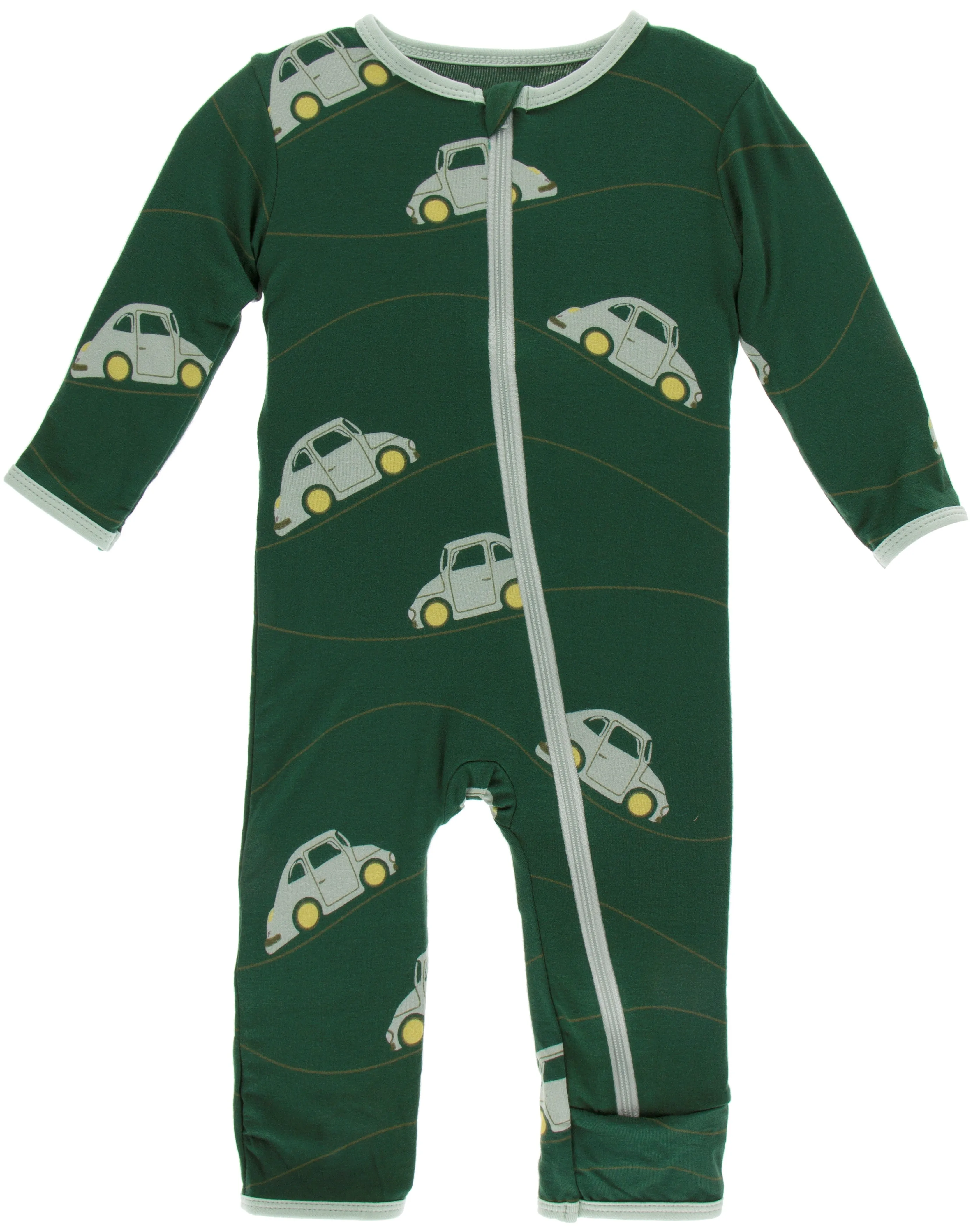 KicKee Pants Topiary Italian Car Coverall with Zipper