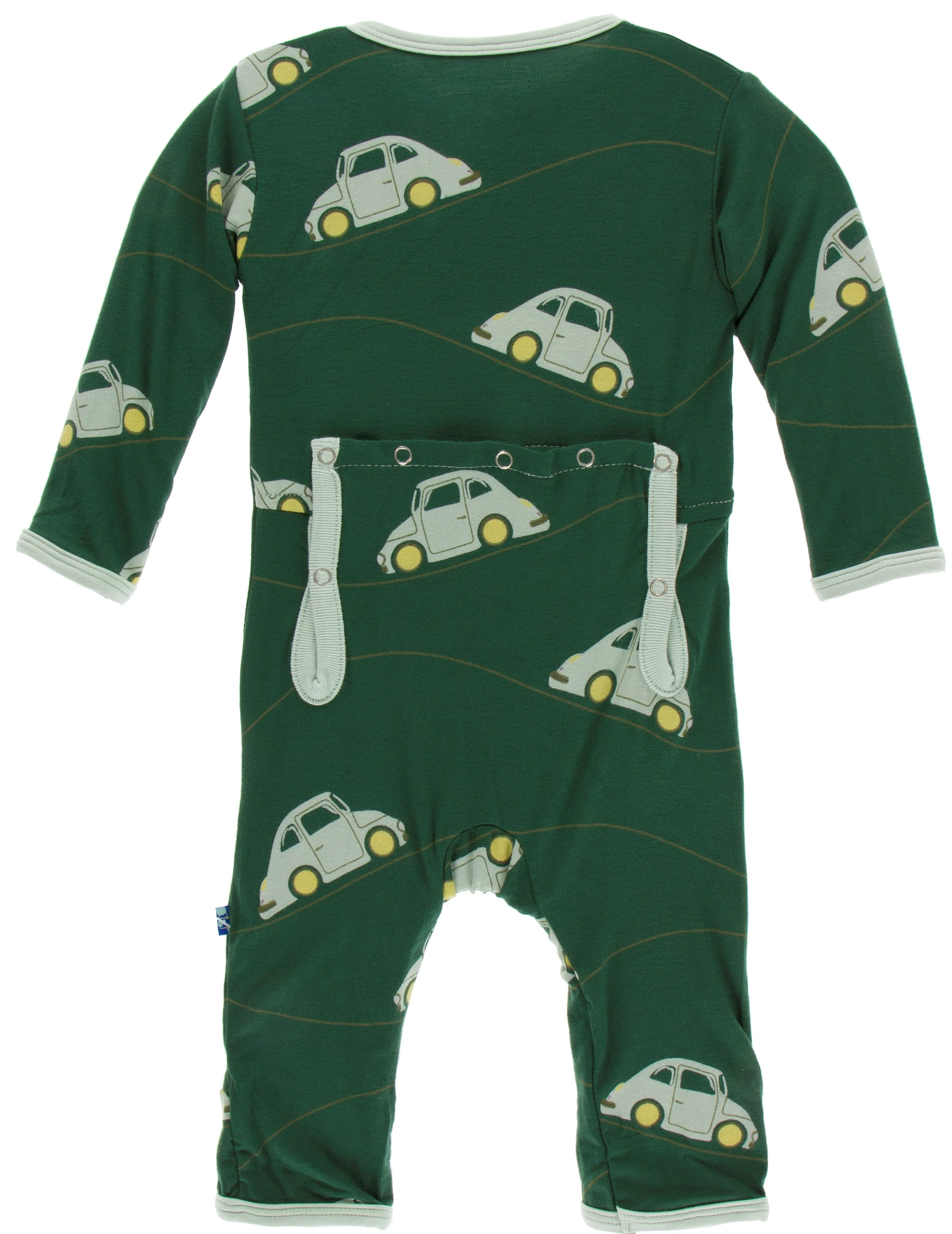 KicKee Pants Topiary Italian Car Coverall with Zipper