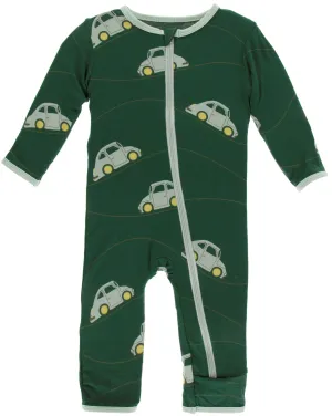 KicKee Pants Topiary Italian Car Coverall with Zipper