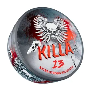 KILLA 13 NICOTINE POUCHES - 20PCS - 12.8MG