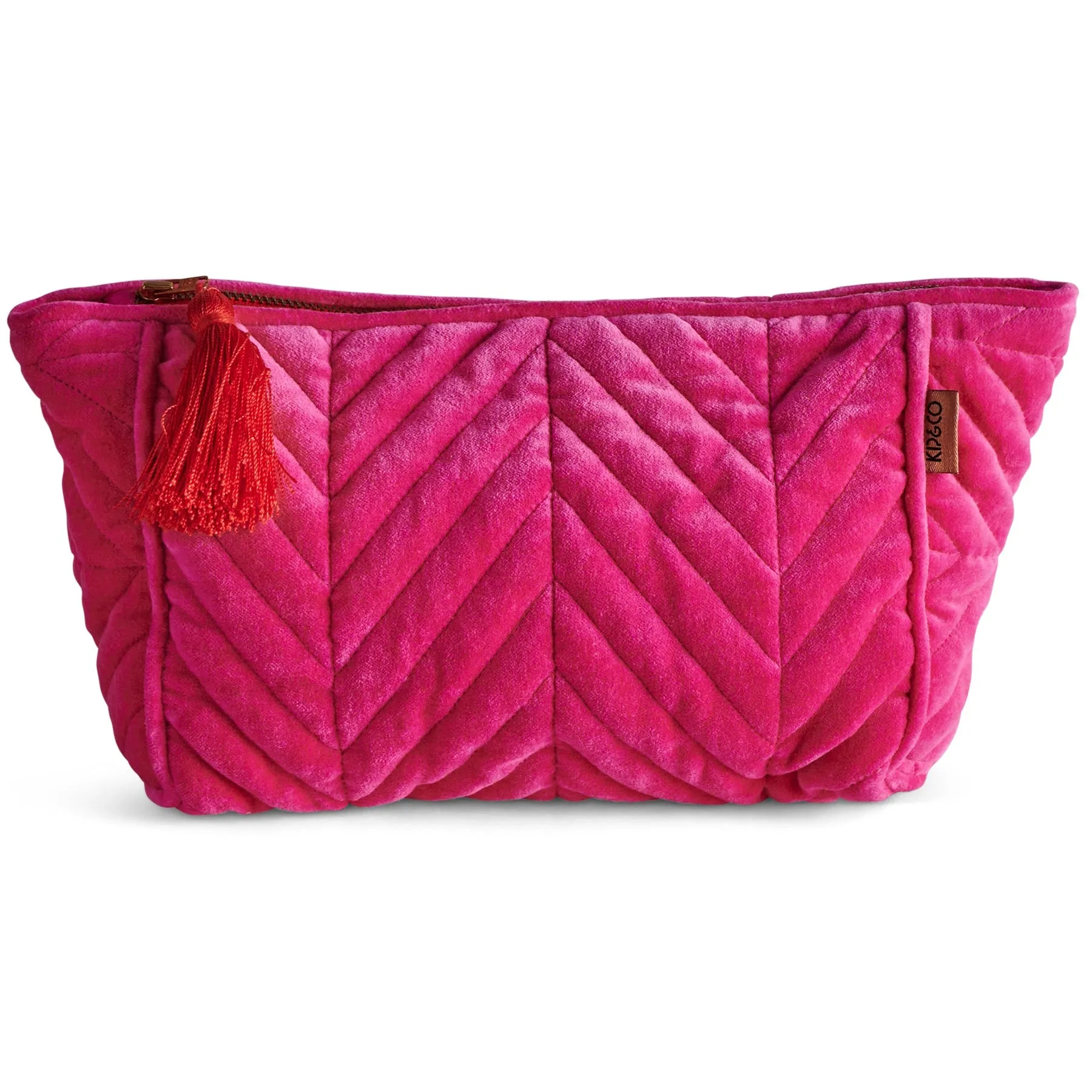 KIP & CO ME AND YOU VELVET TOILETRY BAG