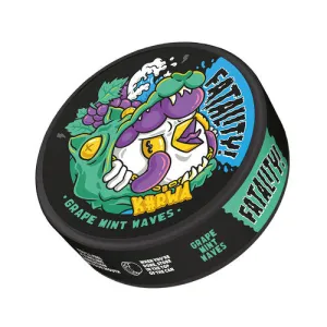 K#RWA Fatality - Nicotine Pouches - Grape Mint Waves