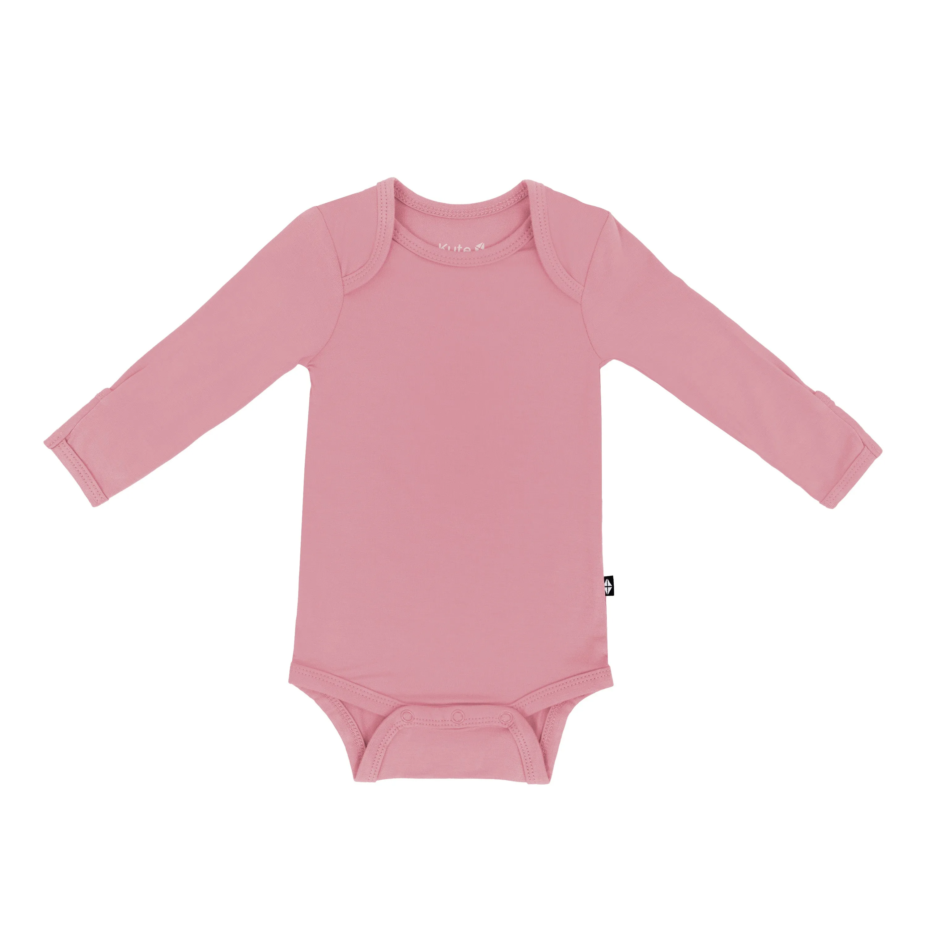 Kyte Baby Long Sleeve Bodysuit (Apple Blossom)