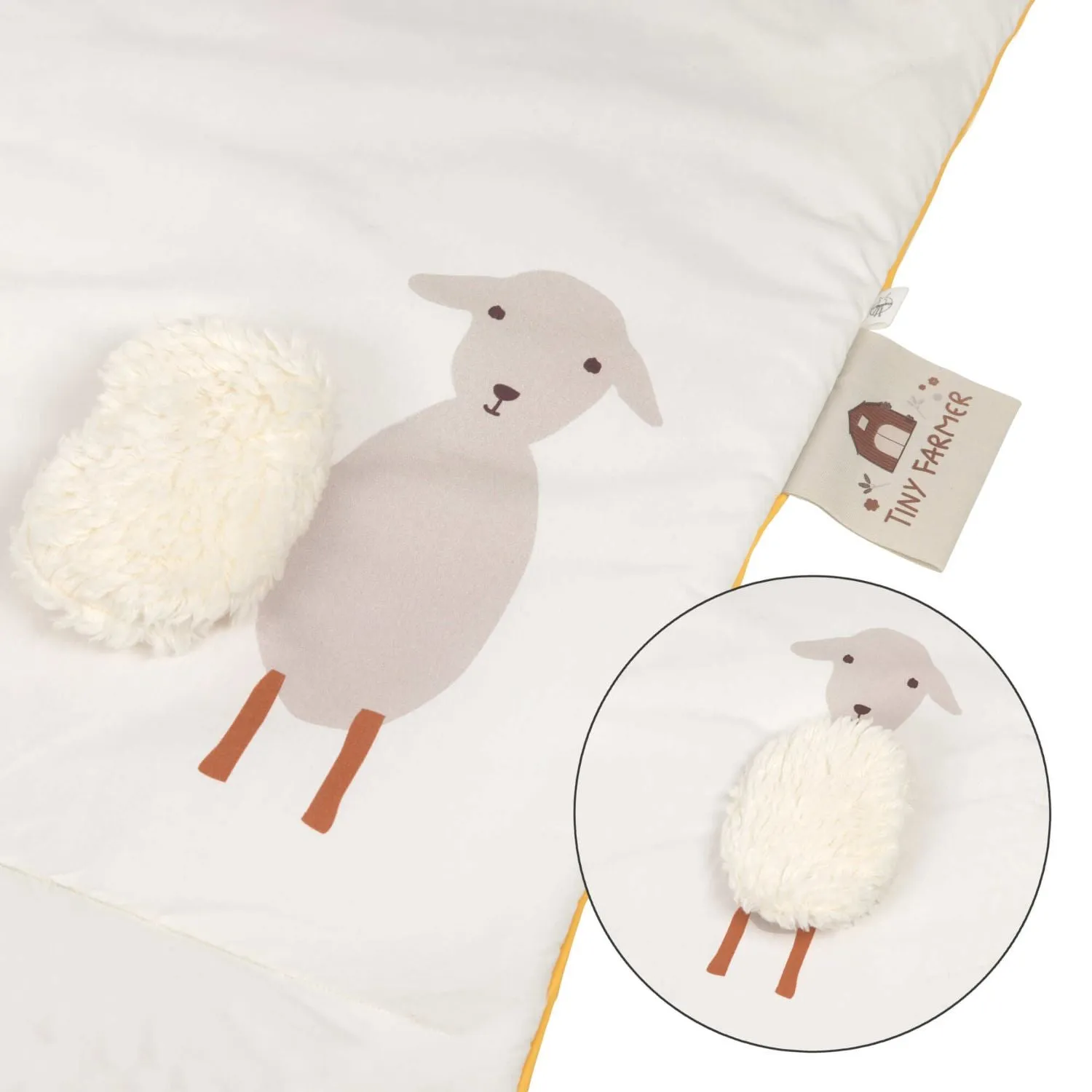 Lassig Tiny Farmer Activity Toy Blanket