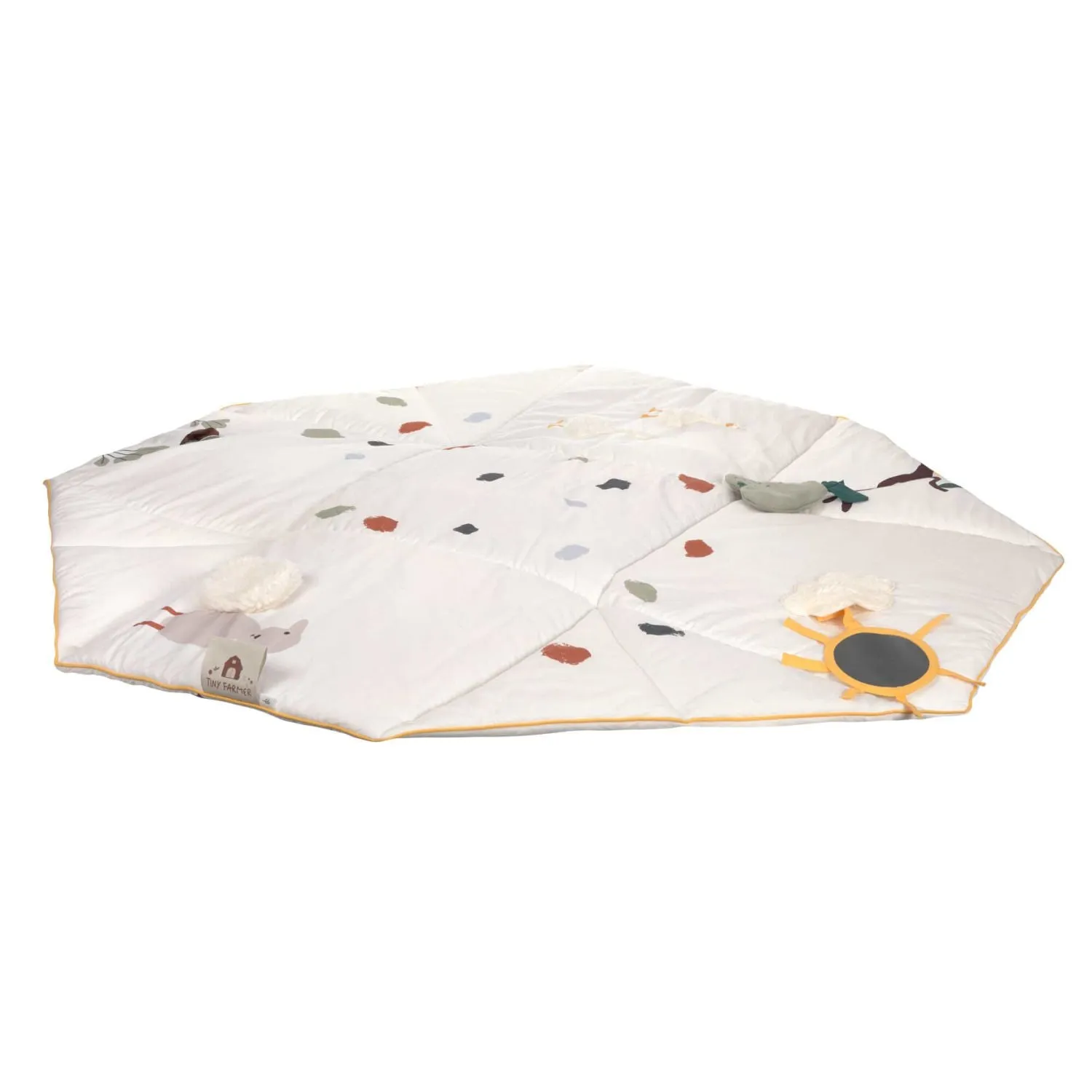 Lassig Tiny Farmer Activity Toy Blanket
