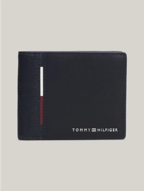 Leather Credit Card Wallet in Blue