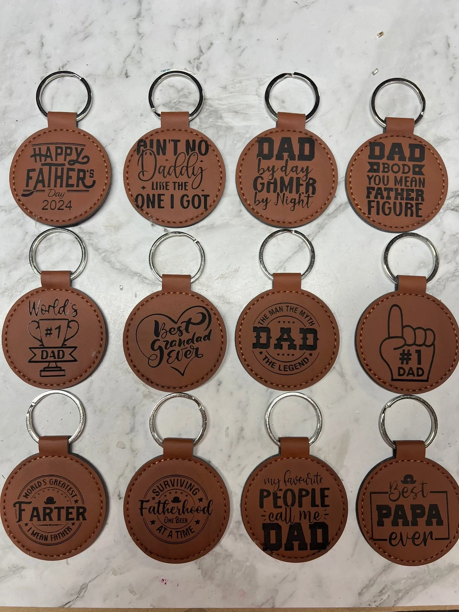 Leather Keyring