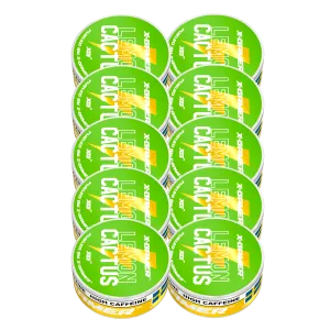 Lemon Cactus Energy Pouches (10 Pack/200 Pouches)