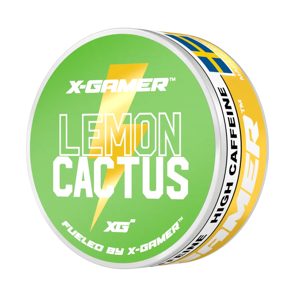 Lemon Cactus Energy Pouches (10 Pack/200 Pouches)