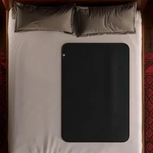 Liberator Fascinator Throw Travel Sized Velvety Sex Blanket - Black
