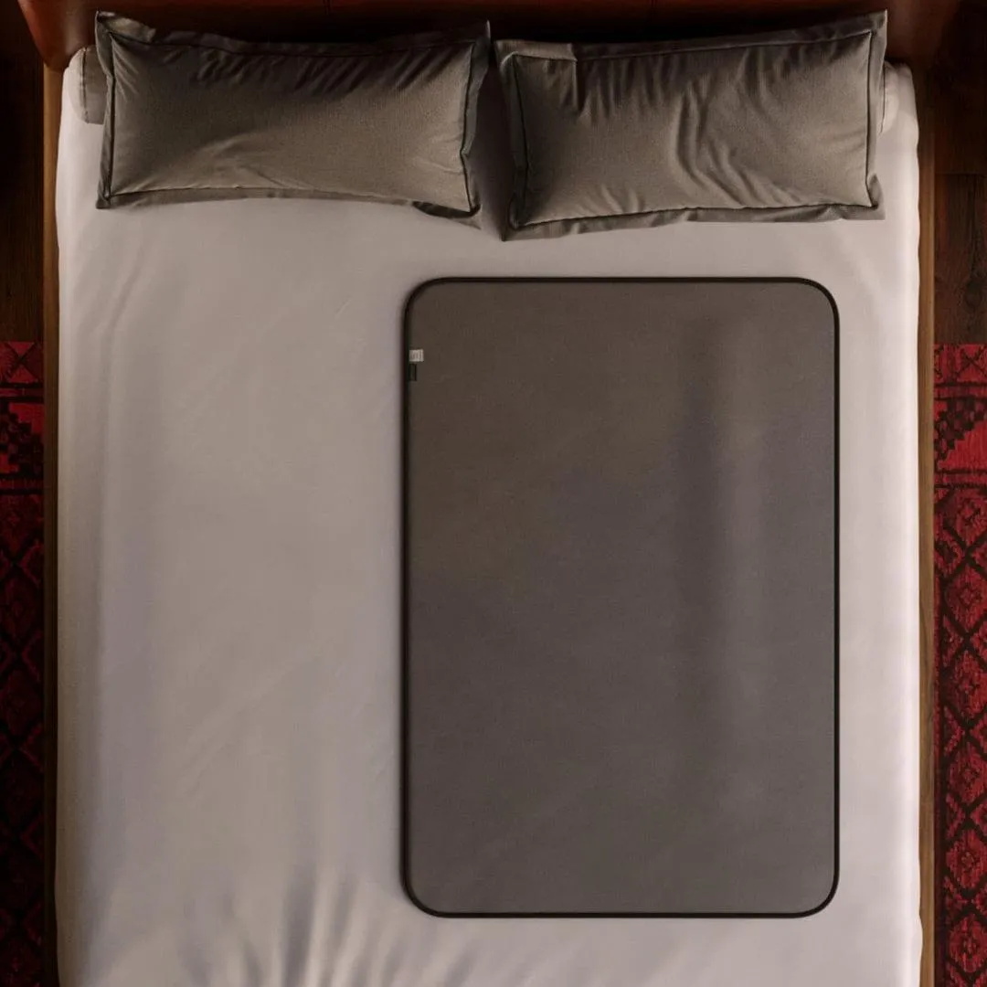 Liberator Fascinator Throw Travel Sized Velvety Sex Blanket - Grey