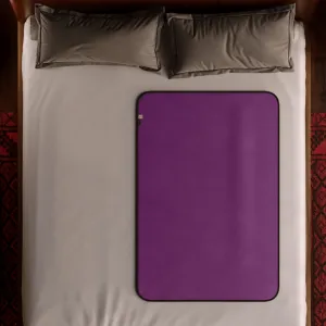 Liberator Fascinator Throw Travel Sized Velvety Sex Blanket - Purple