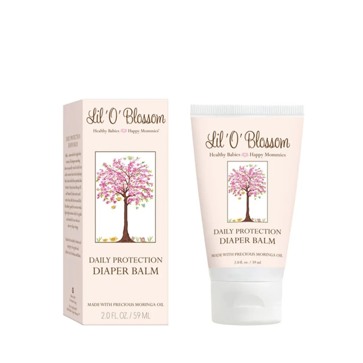Lil 'O' Blossom Daily Protection Diaper Balm - 2 fl. oz.
