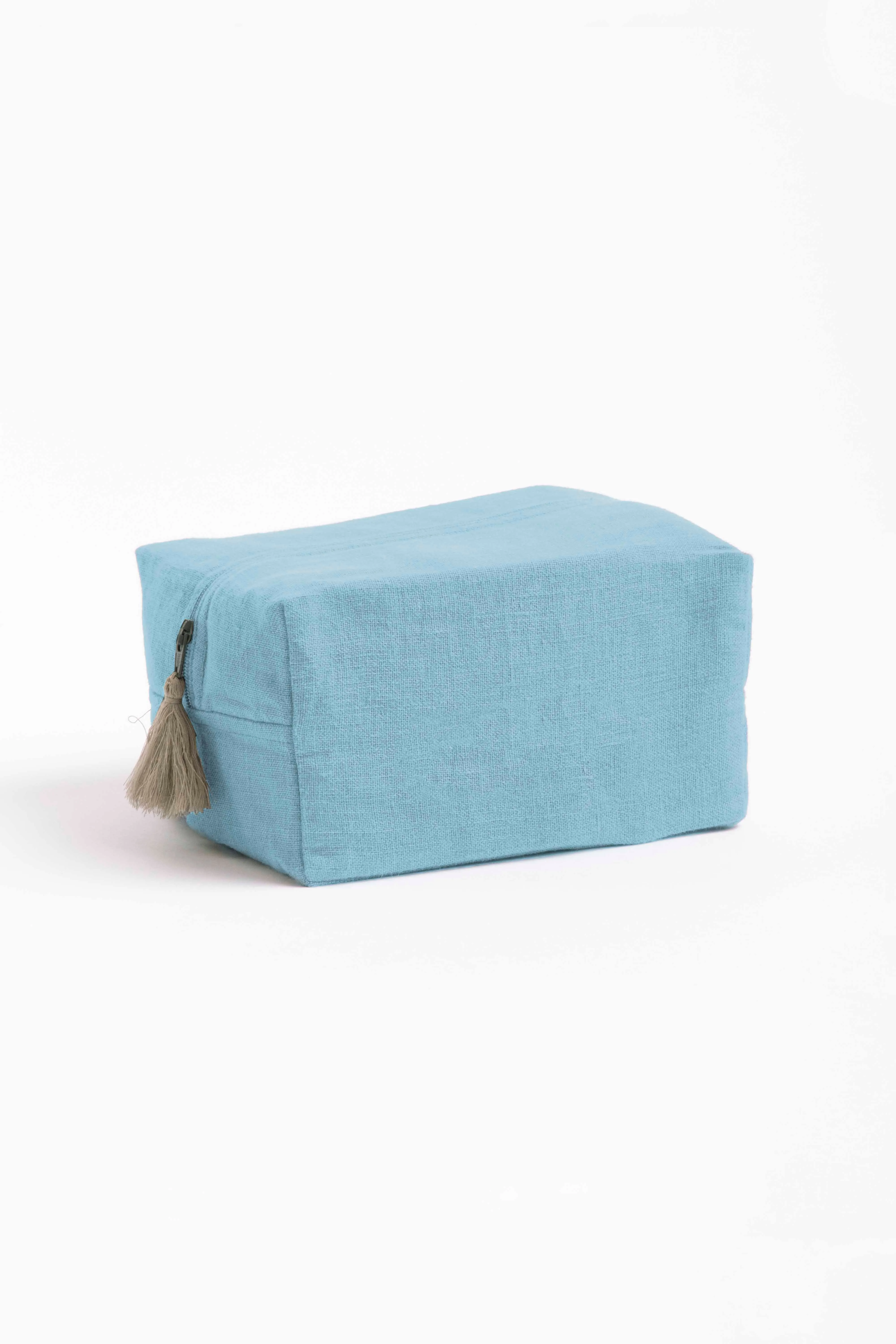 Linen Pouch-Retro Green