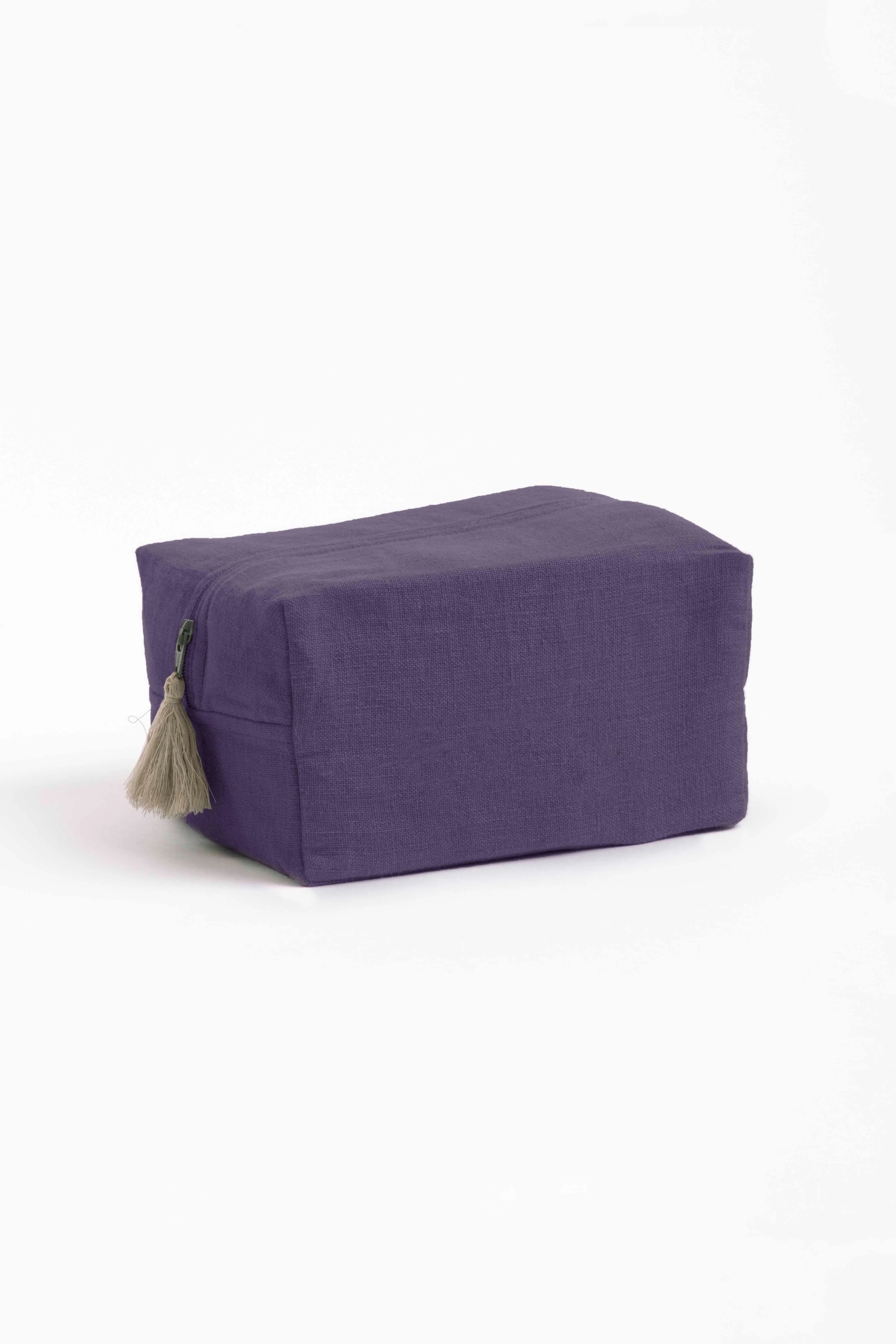 Linen Pouch-Retro Green