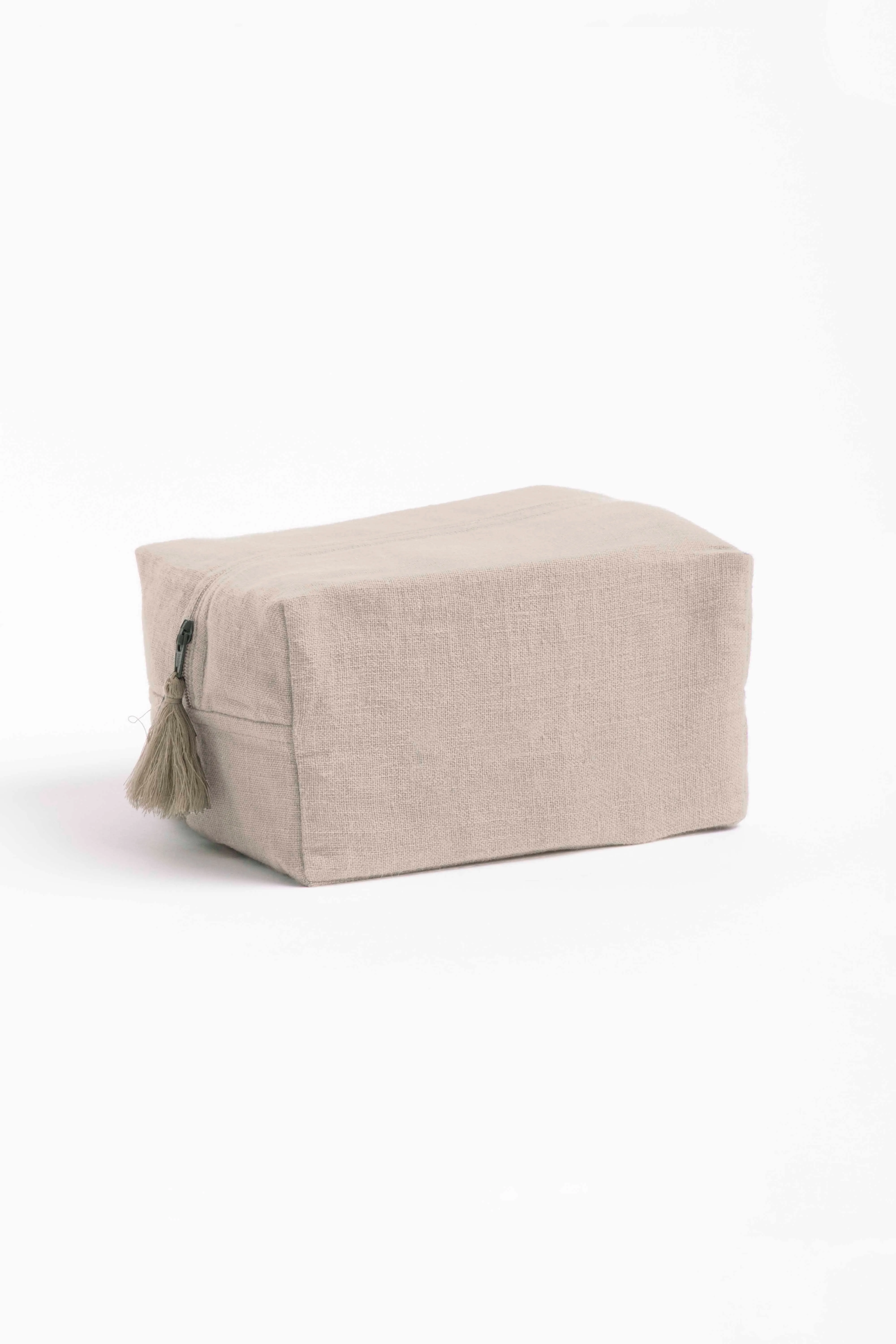 Linen Pouch-Retro Green