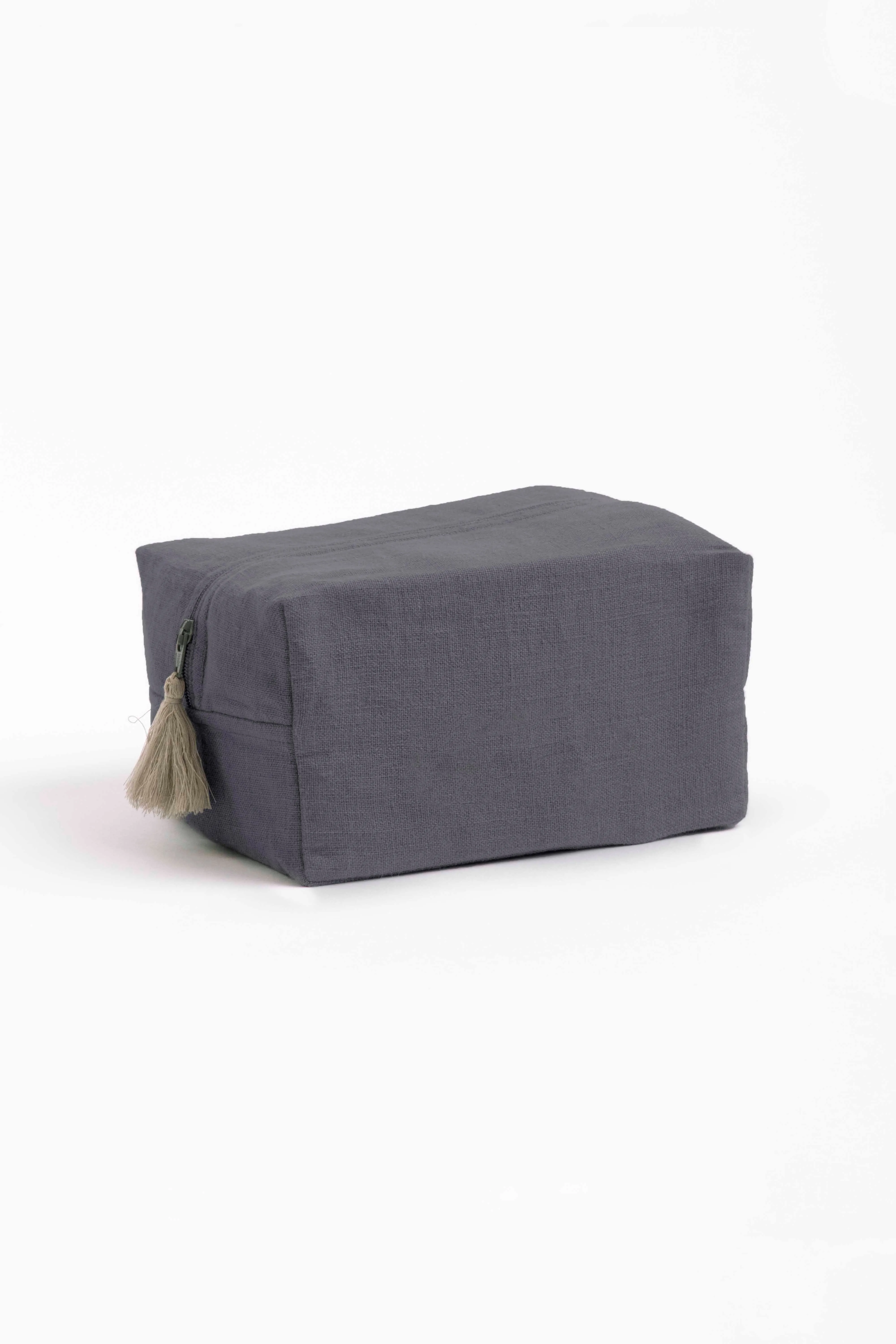 Linen Pouch-Retro Green
