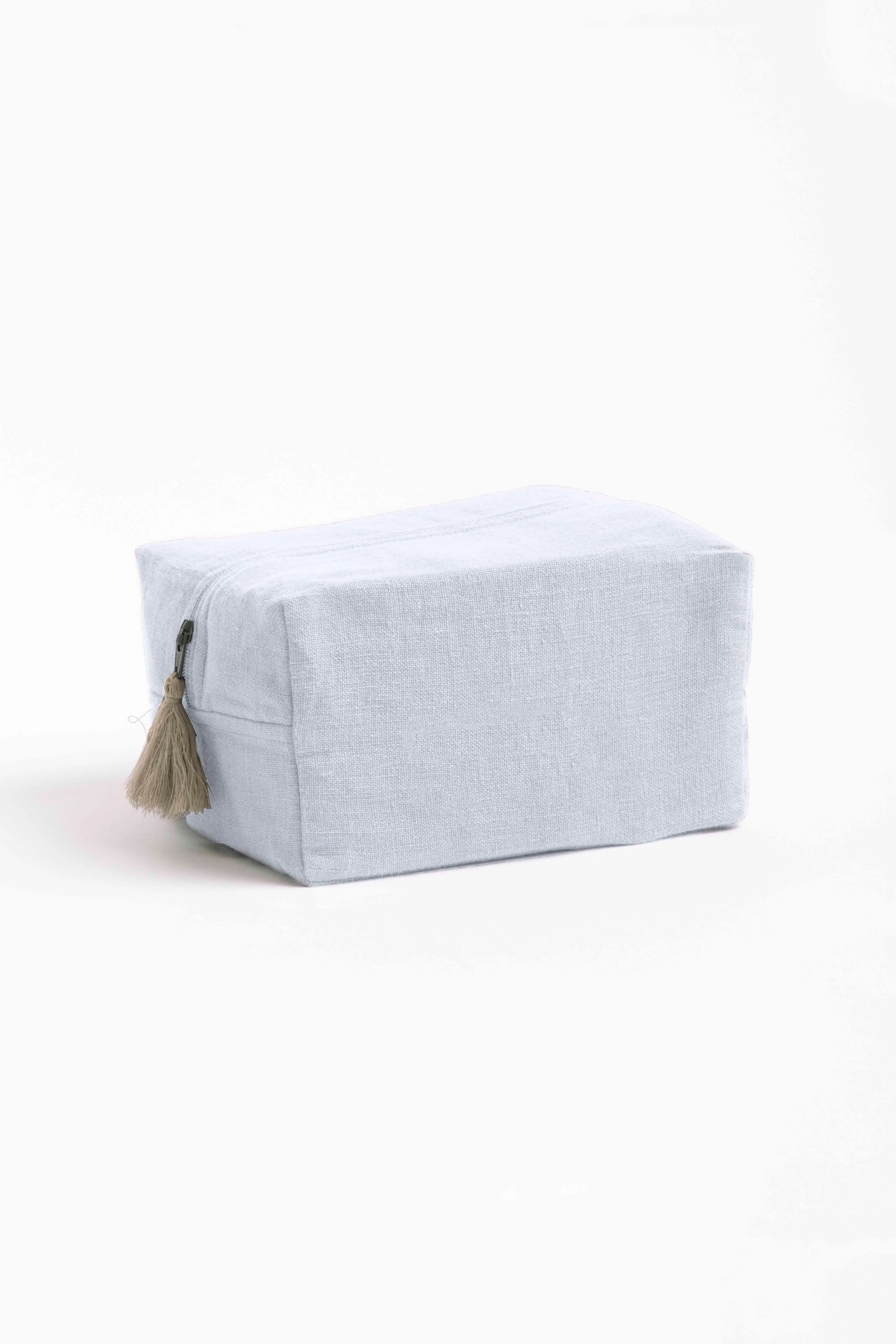 Linen Pouch-Retro Green