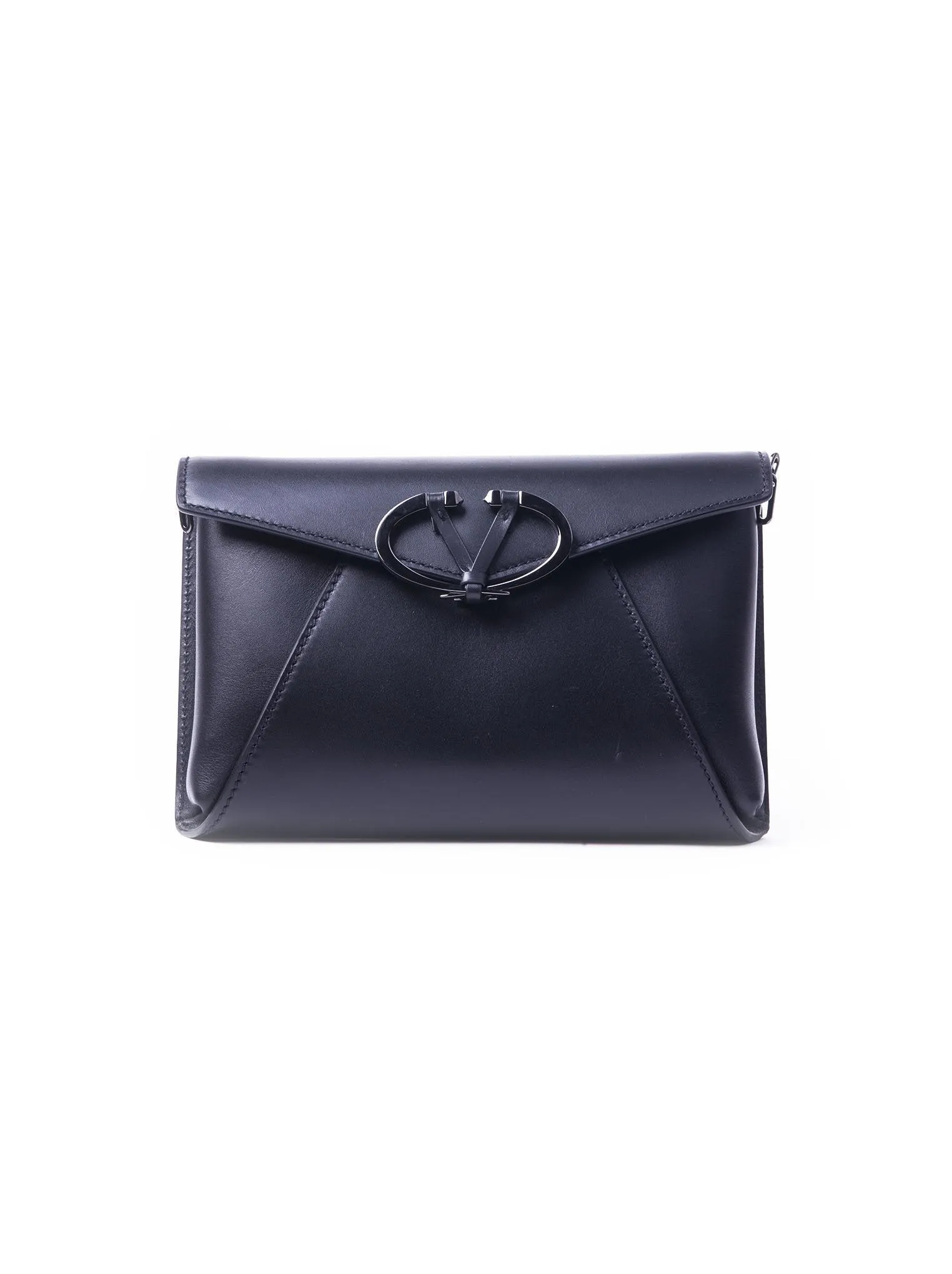 Logo Shoulder Bag - Black