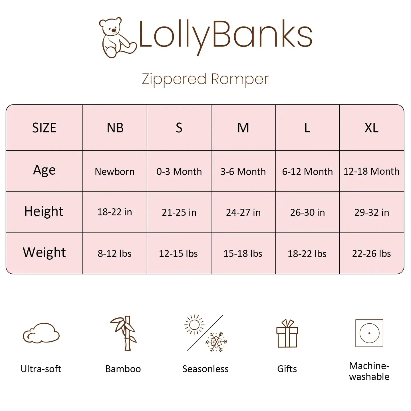 LollyBanks Beautiful Bow Sleeper
