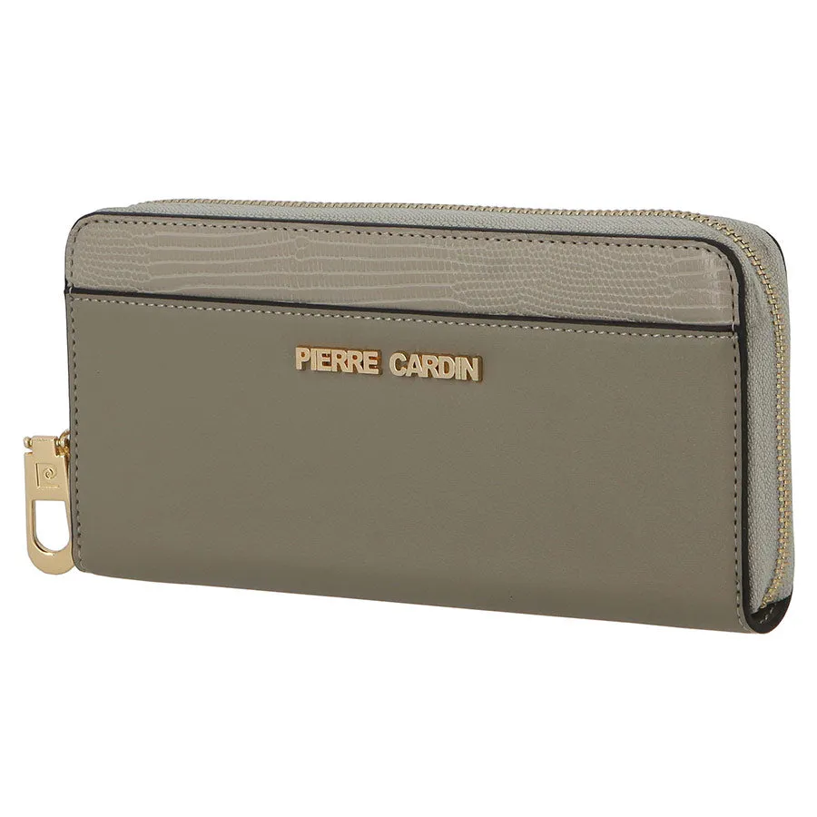 Londi  Textured Trim Zipround Purse    PCL05102STSK-A0