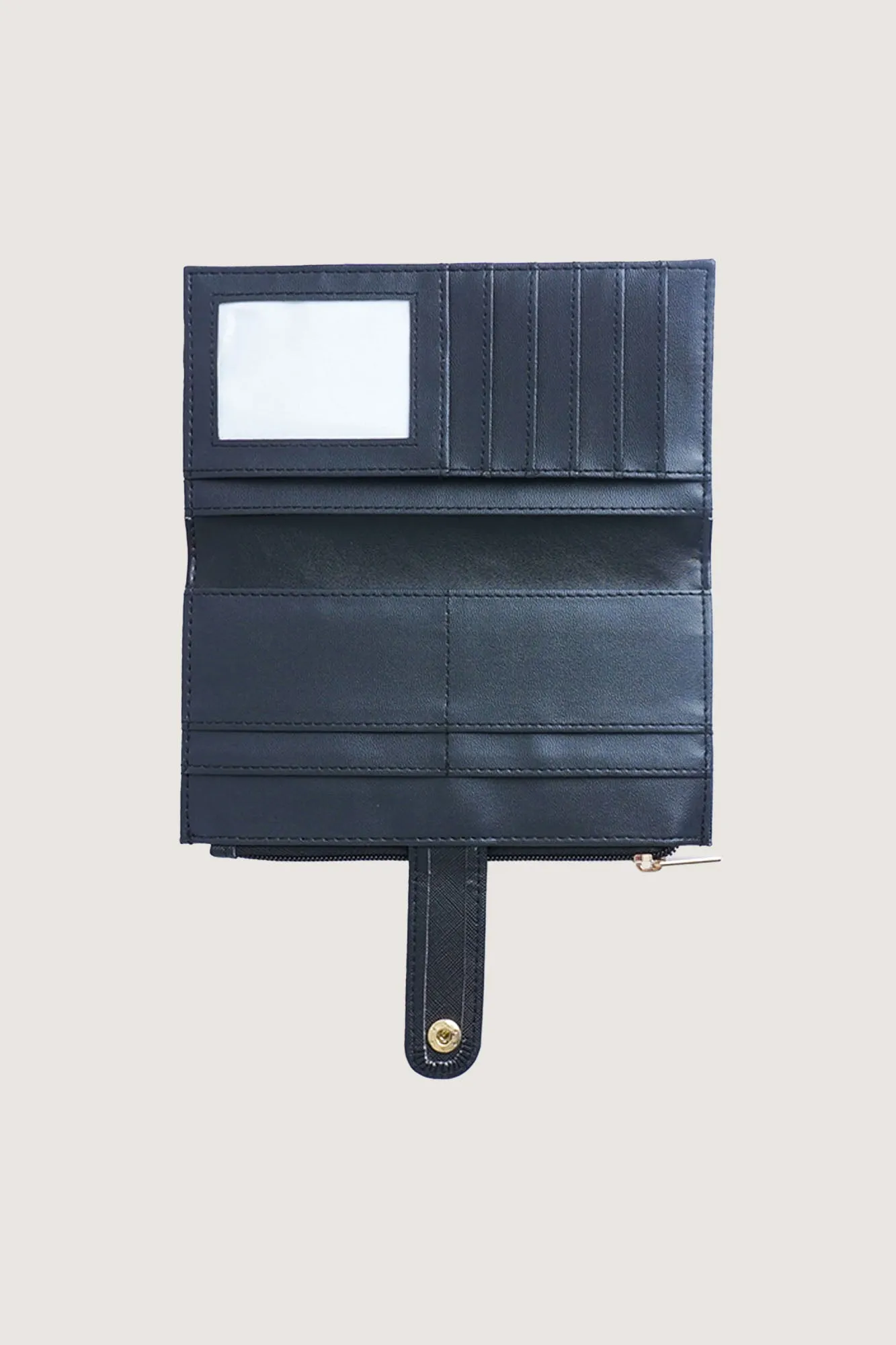 Long Zip Wallet with Cellphone Pocket