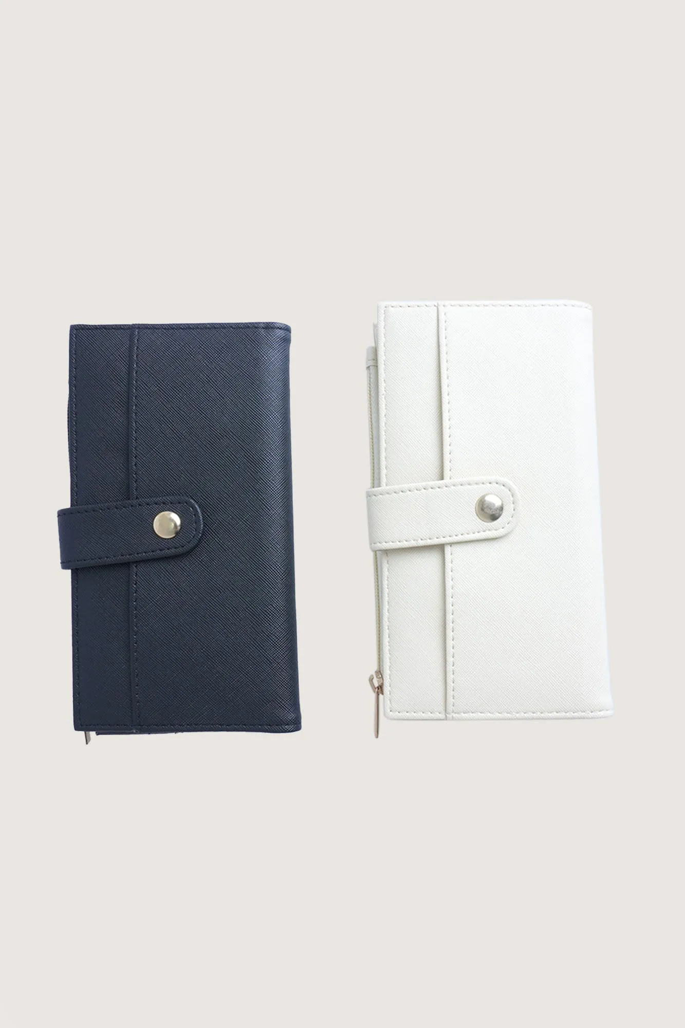 Long Zip Wallet with Cellphone Pocket