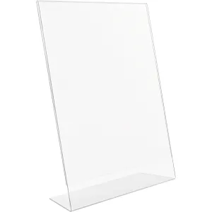 Lorell L-base Slanted Sign Holder Stand