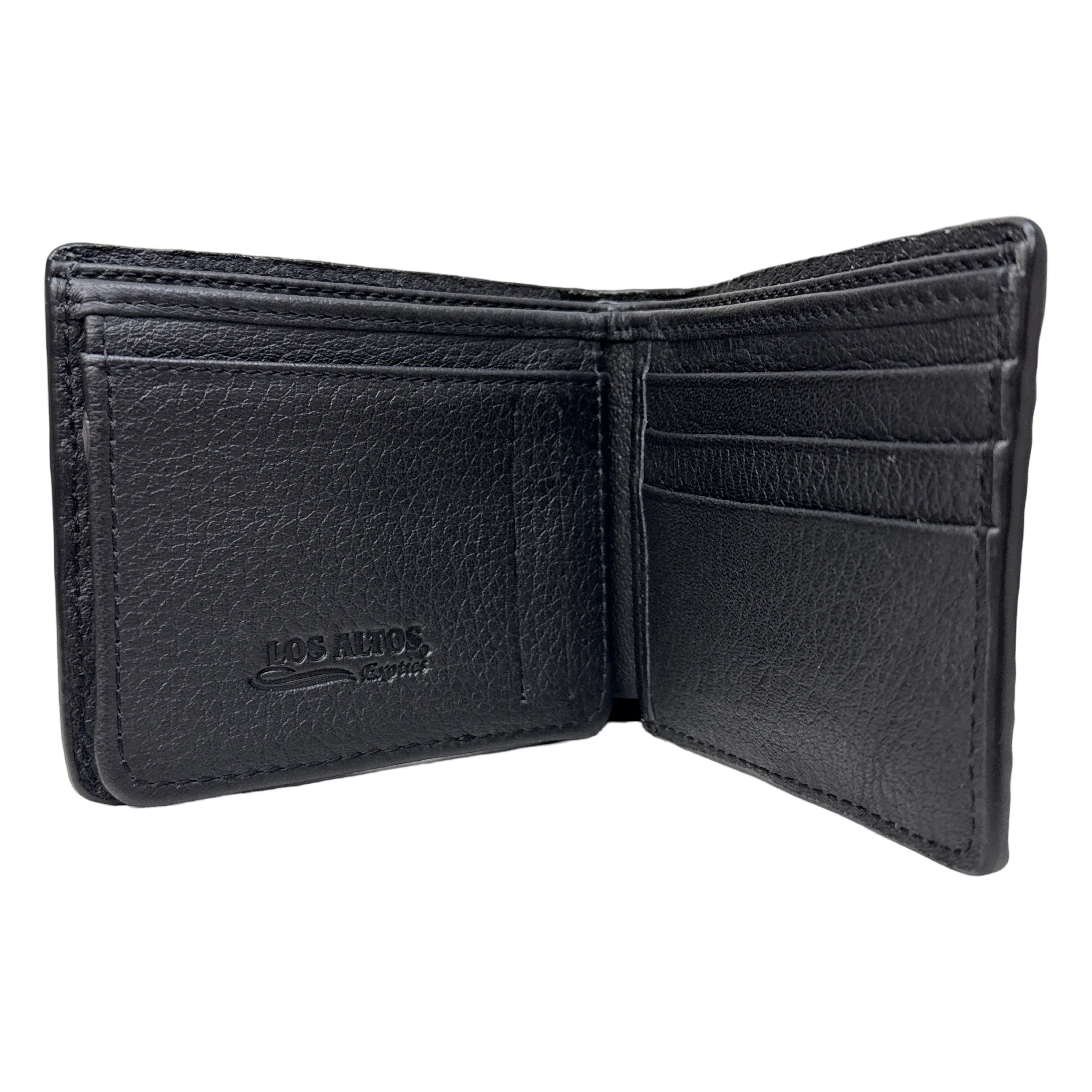 Los Altos Hornback Crocodile Wallet