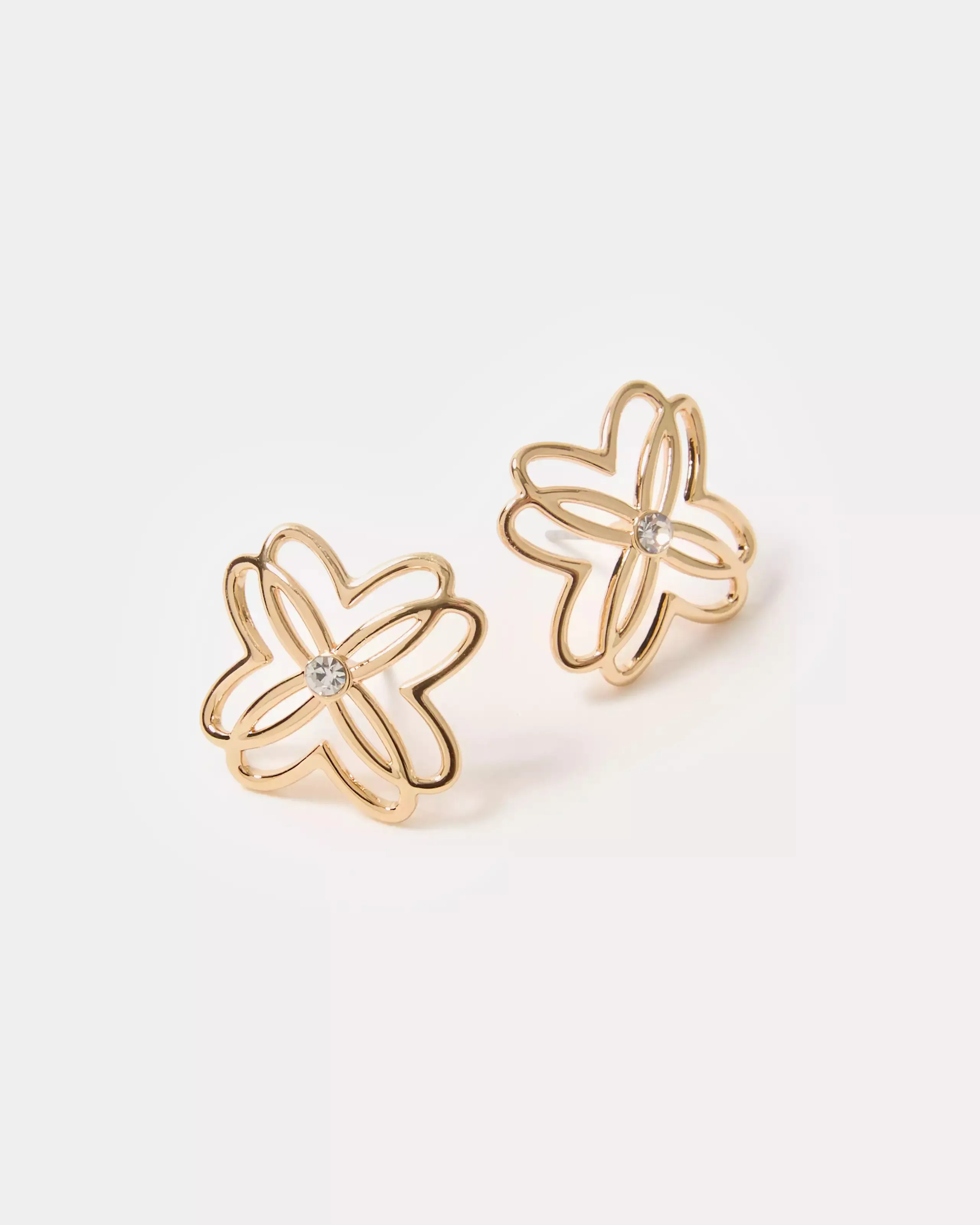 LP LOGO STUD EARRINGS