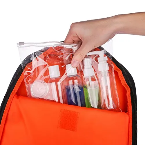 LUOYIMAN Travel Bottles Travel Accessories Small bottles Containers Leak Proof Portable Travel Plastic bottles(transparent)