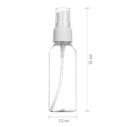 LUOYIMAN Travel Bottles Travel Accessories Small bottles Containers Leak Proof Portable Travel Plastic bottles(transparent)