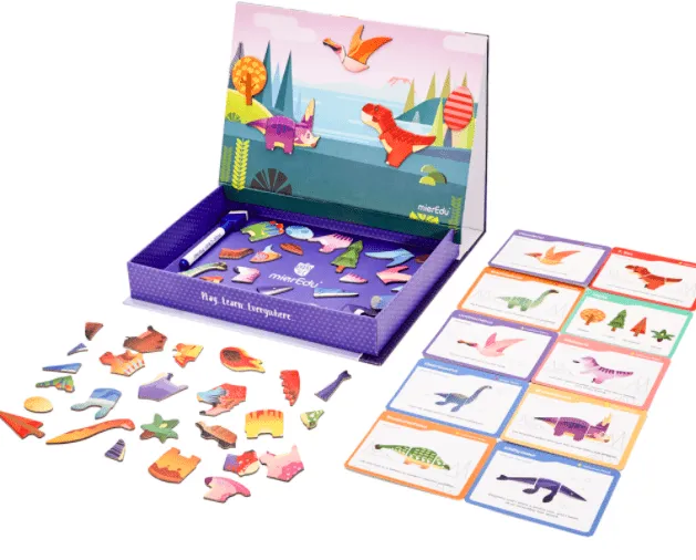 Magnetic Art Case - Dino World