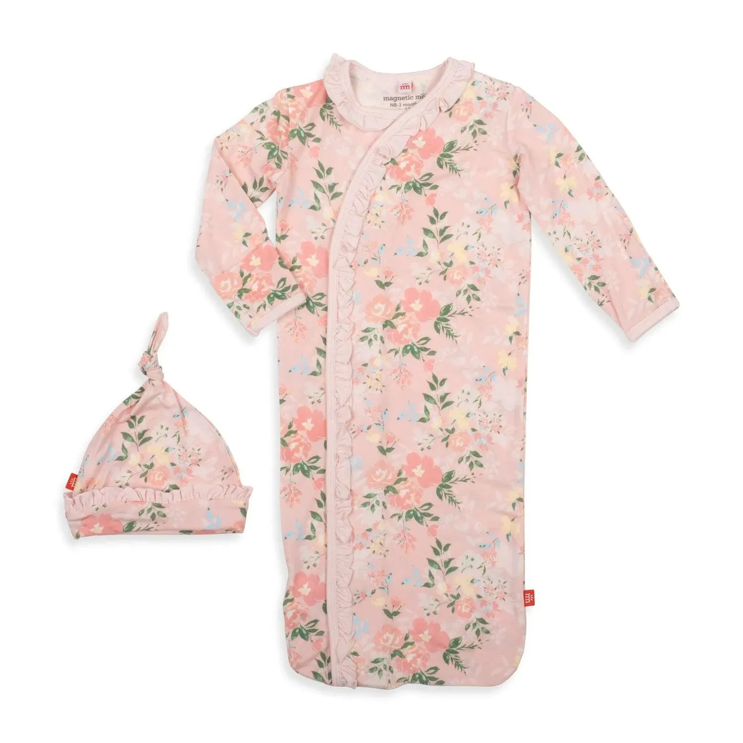 Magnetic Me: Ainslee Modal Magnetic Ruffle Gown & Hat