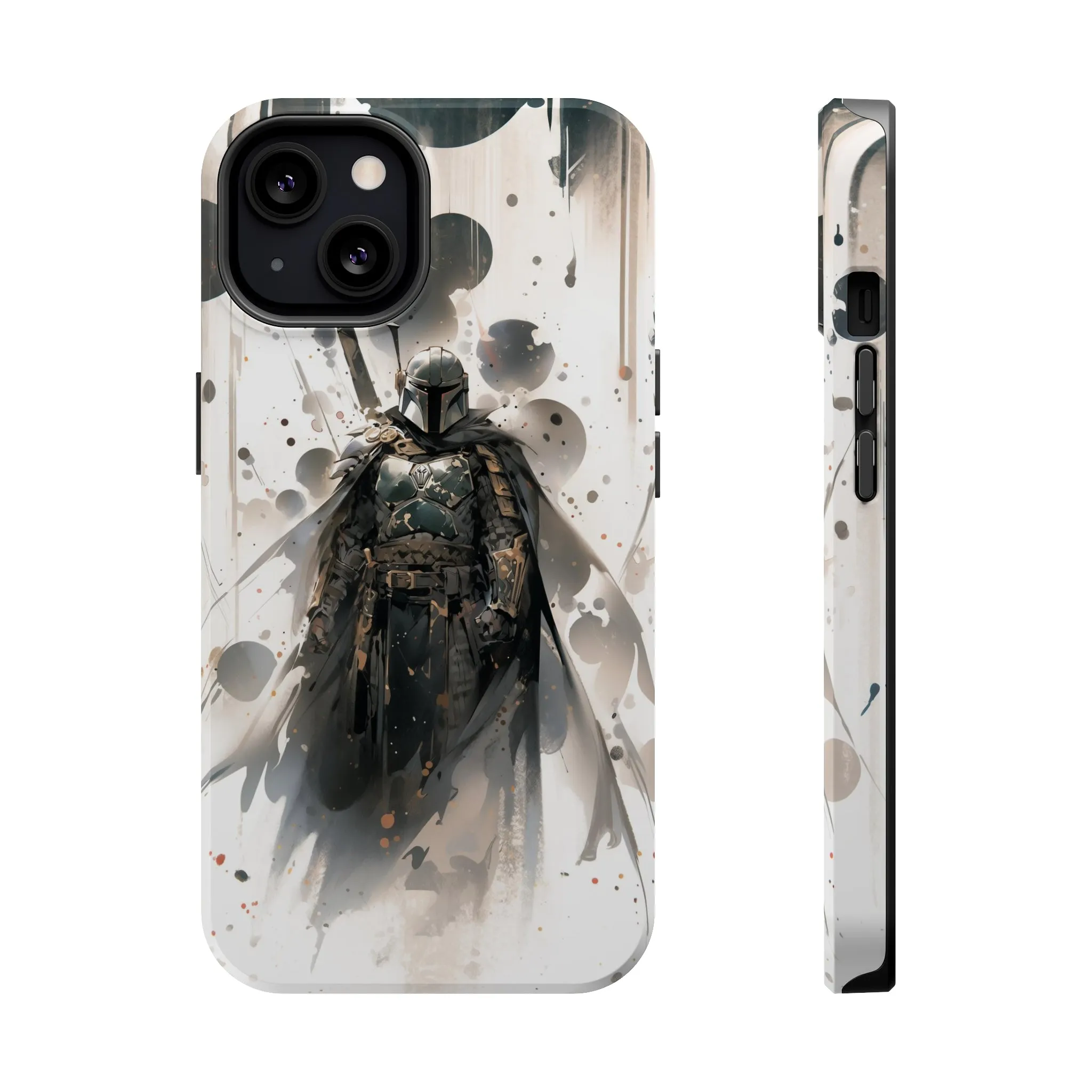 MagSafe Tough iPhone Case - Boba Fett Japanese ink Art