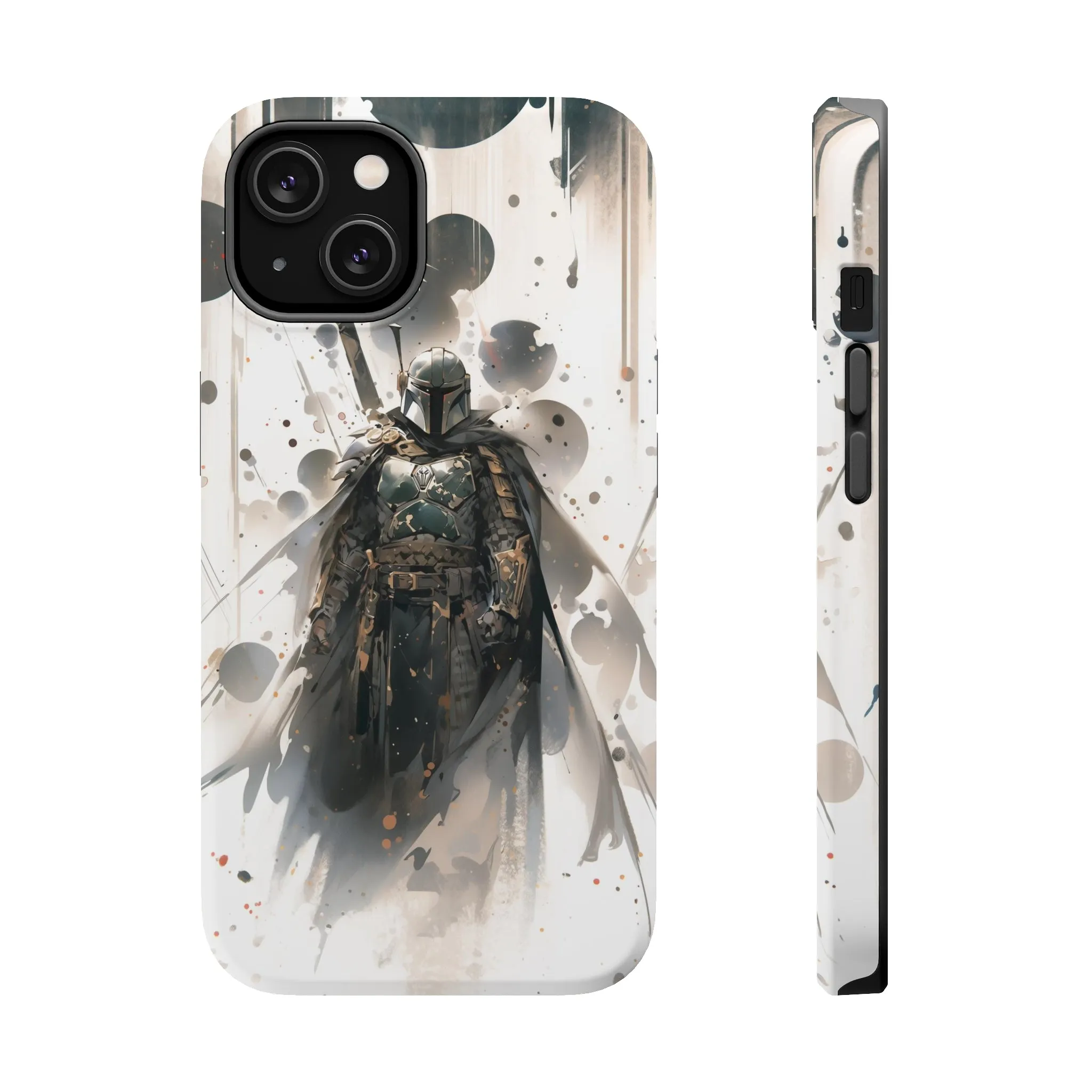 MagSafe Tough iPhone Case - Boba Fett Japanese ink Art